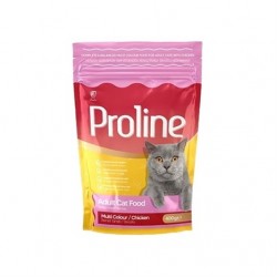 Pro Line Renkli Taneli Tavuklu Kedi Maması 400 Gr Pro Line Renkli Taneli Tavuklu Kedi Maması 400 Gr