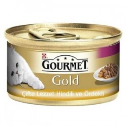 ProPlan Gourmet Gold Hindili Ördekli Kedi Konservesi 85 Gr ProPlan Gourmet Gold Hindili Ördekli Kedi Konservesi 85 Gr