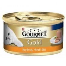 ProPlan Gourmet Gold Kıyılmış Hindi Etli Kedi Konservesi 85 Gr