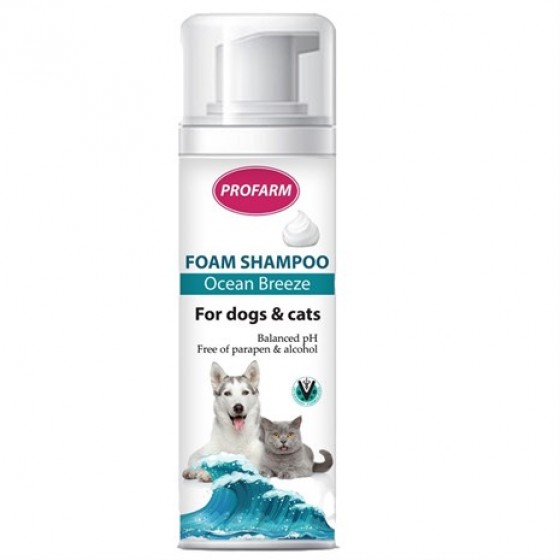 Profarm Ocean Breeze Kedi Köpek Temizleme Köpüğü 150 Ml