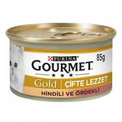 ProPlan Gourmet Gold Hindili Ördekli Kedi Konservesi 85 Gr ProPlan Gourmet Gold Hindili Ördekli Kedi Konservesi 85 Gr