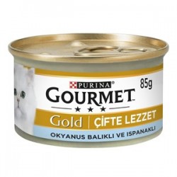 ProPlan Gourmet Gold Ispanak Soslu Okyanus Balıklı Kedi Konservesi 85 ProPlan Gourmet Gold Ispanak Soslu Okyanus Balıklı Kedi Konservesi 85