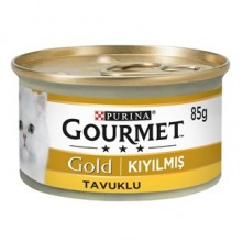 ProPlan Gourmet Gold Kıyılmış Tavuklu Kedi Konservesi 85 Gr