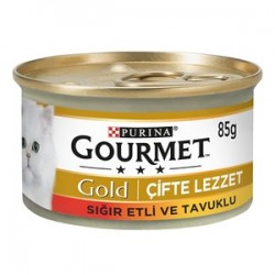ProPlan Gourmet Gold Sığır Etli Tavuklu Kedi Konservesi 85 Gr ProPlan Gourmet Gold Sığır Etli Tavuklu Kedi Konservesi 85 Gr