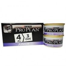Proplan Junior 85 Gr Kedi Konservesi 4 Al 3 Öde
