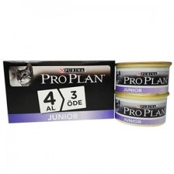 Proplan Junior 85 Gr Kedi Konservesi 4 Al 3 Öde Proplan Junior 85 Gr Kedi Konservesi 4 Al 3 Öde