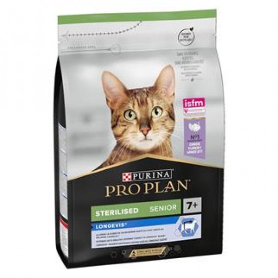 ProPlan Kısırlaştırılmış Hindili +7 Yaşlı Kedi Maması 3 Kg