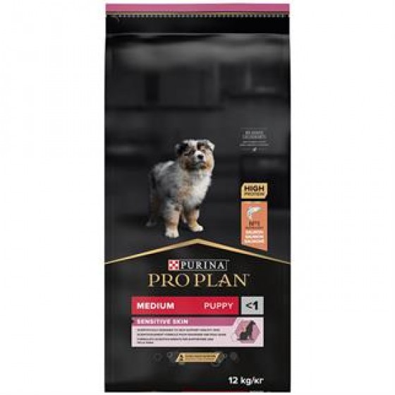 ProPlan Opti Derma Somonlu Hassas Yavru Kuru Köpek Maması 12 Kg