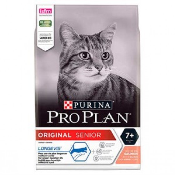 Proplan Senior +7 Somonlu Yaşlı Kedi Maması 3 Kg