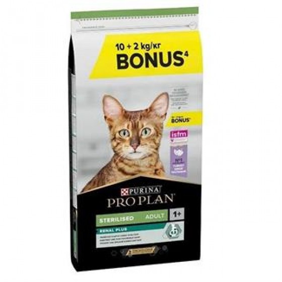 Proplan Steril Hindili Kısırlaştırılmış Kuru Kedi Maması 10+2 Kg