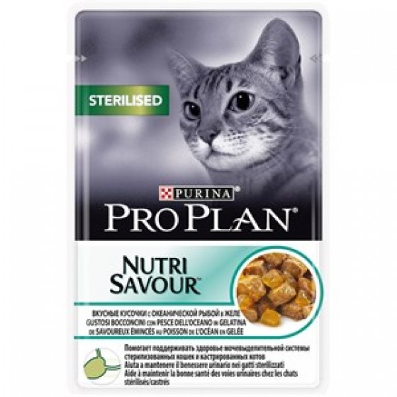 Proplan Steril Okyanus Balıklı Kısırlaştırılmış Pouch Kedi Konservesi