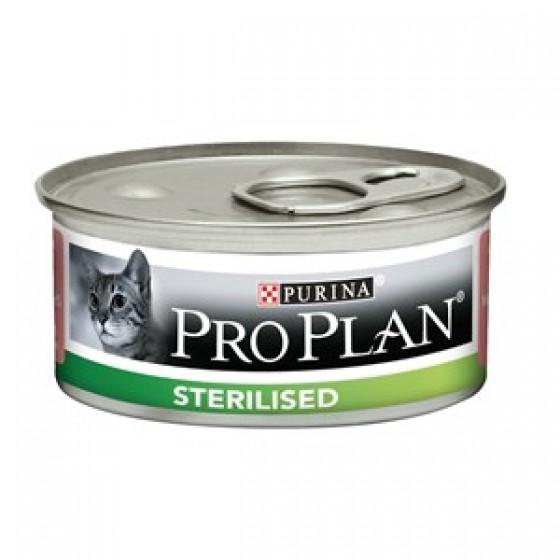 Proplan Sterilised Somonlu Yetişkin Kedi Konservesi 85 gr