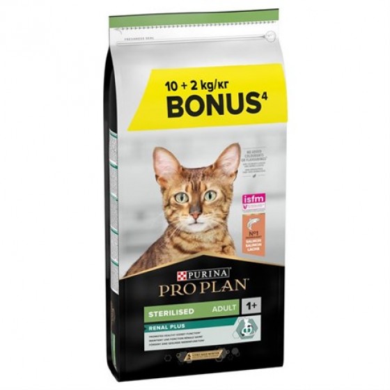 Proplan Sterilised Somonlu Yetişkin Kuru Kedi Maması 10+2 Kg