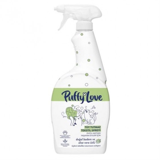 Puffy Love Anti Statik Tüy Tutmaz Tekstil Spreyi 750 Ml