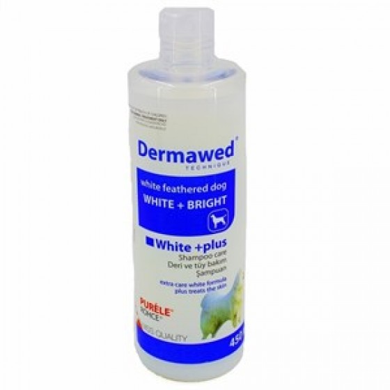 Purele Dermapet Beyaz Kedi ve Köpek Şampuanı 450 ml