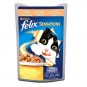 Felix Sensation Somon & Karidesli Kedi Yaş Mama 85 Gr