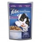 Felix Agail Kuzu Etli Kedi Yaş Mama 85 Gr