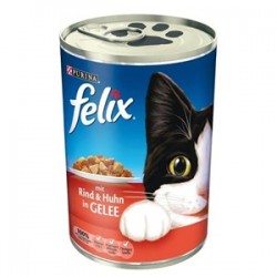 Purina Felix Sığır Etli Kedi Konservesi 400 Gr Purina Felix Sığır Etli Kedi Konservesi 400 Gr