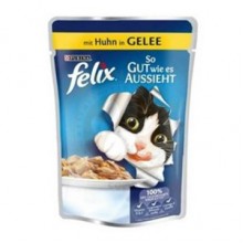 Felix Agail Tavuk Etli Kedi Yaş Mama 85 Gr Felix Agail Tavuk Etli Kedi Yaş Mama 85 Gr