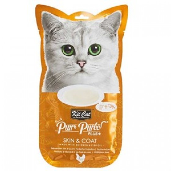 PurrPuree PLUS Skin & Coat (Chicken) 60g