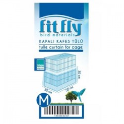 Fit Fly Altı Kapalı Kafes Tülü Medium 50x30x25 Cm Fit Fly Altı Kapalı Kafes Tülü Medium 50x30x25 Cm