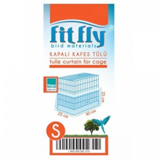 Fit Fly Altı Kapalı Kafes Tülü Small 45x30x20 Cm