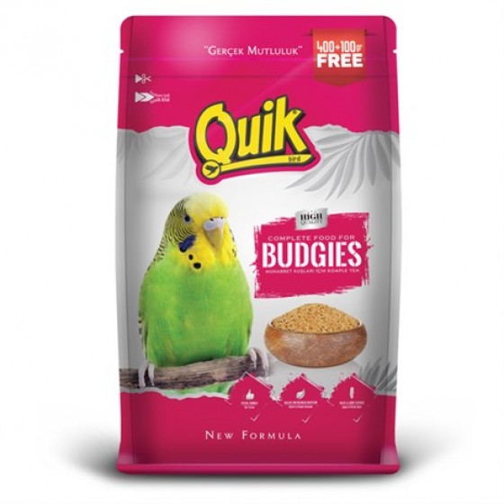 Quik Muhabbet Kuşu Yemi 500 Gr