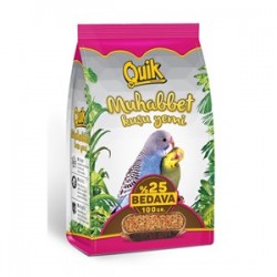 Quik Muhabbet Kuşu Yemi 500 Gr Quik Muhabbet Kuşu Yemi 500 Gr