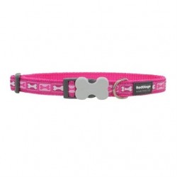 Red Dingo Bone Yard Desenli Köpek Boyun Tasması Pembe 25 mm Red Dingo Bone Yard Desenli Köpek Boyun Tasması Pembe 25 mm