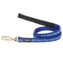 Red Dingo Cosmos Desenli Uzatma Köpek Tasması Lacivert 120 Cm / 12 mm