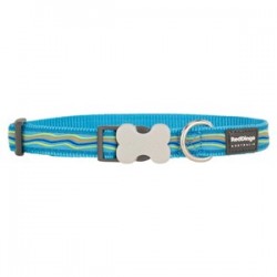 Red Dingo Dreamstream Desenli Köpek Boyun Tasması 15 mm Mavi