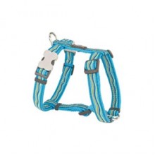 Red Dingo Dreamstream Desenli Köpek Göğüs Tasması 20 mm Mavi