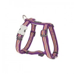 Red Dingo Dreamstream Desenli Köpek Göğüs Tasması 12 mm Mor Red Dingo Dreamstream Desenli Köpek Göğüs Tasması 12 mm Mor