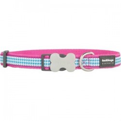 Red Dingo Fang It Desenli Köpek Boyun Tasması 12 mm Pembe Red Dingo Fang It Desenli Köpek Boyun Tasması 12 mm Pembe