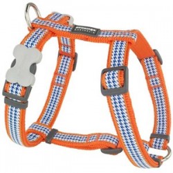 Red Dingo Fang It Desenli Köpek Göğüs Tasması 12 mm Turuncu Red Dingo Fang It Desenli Köpek Göğüs Tasması 12 mm Turuncu