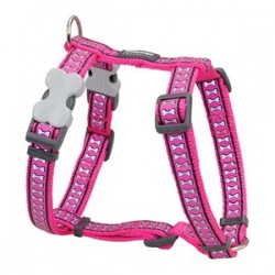 Red Dingo Fosforlu Kemik Desenli Köpek Göğüs Tasması 12 mm Pembe Red Dingo Fosforlu Kemik Desenli Köpek Göğüs Tasması 12 mm Pembe