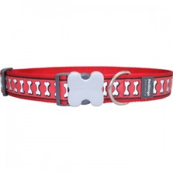 Red Dingo Fosforlu Kemik Dev Irk Köpek Boyun Tasması 40 mm Kırmızı Red Dingo Fosforlu Kemik Dev Irk Köpek Boyun Tasması 40 mm Kırmızı