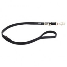 Red Dingo Klasik Çok Amaçlı Köpek Uzatma Tasması 25 mm Siyah