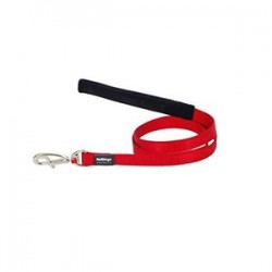 Red Dingo Klasik Köpek Gezdirme Tasması 25 mm 60cm Kırmızı Red Dingo Klasik Köpek Gezdirme Tasması 25 mm 60cm Kırmızı