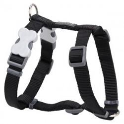 Red Dingo Klasik Köpek Göğüs Tasması 15 mm Siyah Red Dingo Klasik Köpek Göğüs Tasması 15 mm Siyah