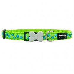 Red Dingo Stars Lime Desenli Köpek Boyun Tasması 15 mm Yeşil Red Dingo Stars Lime Desenli Köpek Boyun Tasması 15 mm Yeşil