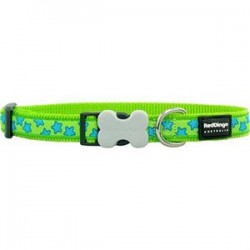 Red Dingo Stars Lime Desenli Köpek Boyun Tasması 25mm Yeşil Red Dingo Stars Lime Desenli Köpek Boyun Tasması 25mm Yeşil