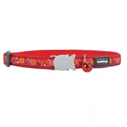 RedDingo Breezy Love Zilli Kedi Boyun Tasması 12 mm Kırmızı RedDingo Breezy Love Zilli Kedi Boyun Tasması 12 mm Kırmızı