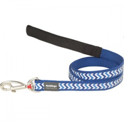 RedDingo Fosforlu Ziggy Desenli Uzatma KöpekTasması 12 mm Mavi RedDingo Fosforlu Ziggy Desenli Uzatma KöpekTasması 12 mm Mavi