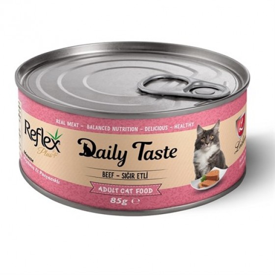 Reflex Daily Taste Biftekli Mousse Kedi Konservesi 85gr