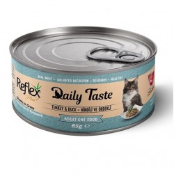 Reflex Daily Taste Hindi Ördekli Soslu Kedi Konservesi 85gr Reflex Daily Taste Hindi Ördekli Soslu Kedi Konservesi 85gr