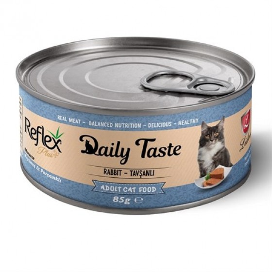 Reflex Daily Taste Tavşanlı Mousse Kedi Konservesi 85gr