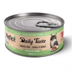 Reflex Daily Taste Tavuk ve Ördekli Mousse Kedi Konservesi 85gr Reflex Daily Taste Tavuk ve Ördekli Mousse Kedi Konservesi 85gr