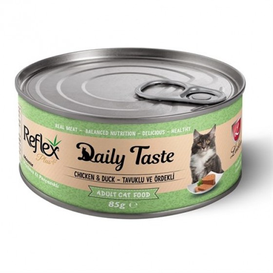 Reflex Daily Taste Tavuk ve Ördekli Mousse Kedi Konservesi 85gr