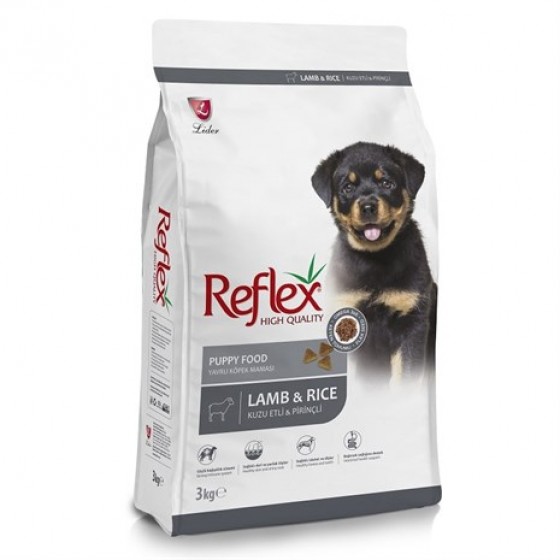 Reflex Kuzulu Yavru Kuru Köpek Maması 3 Kg